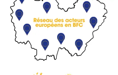 Logo du Réseau des acteurs européens en BFC 