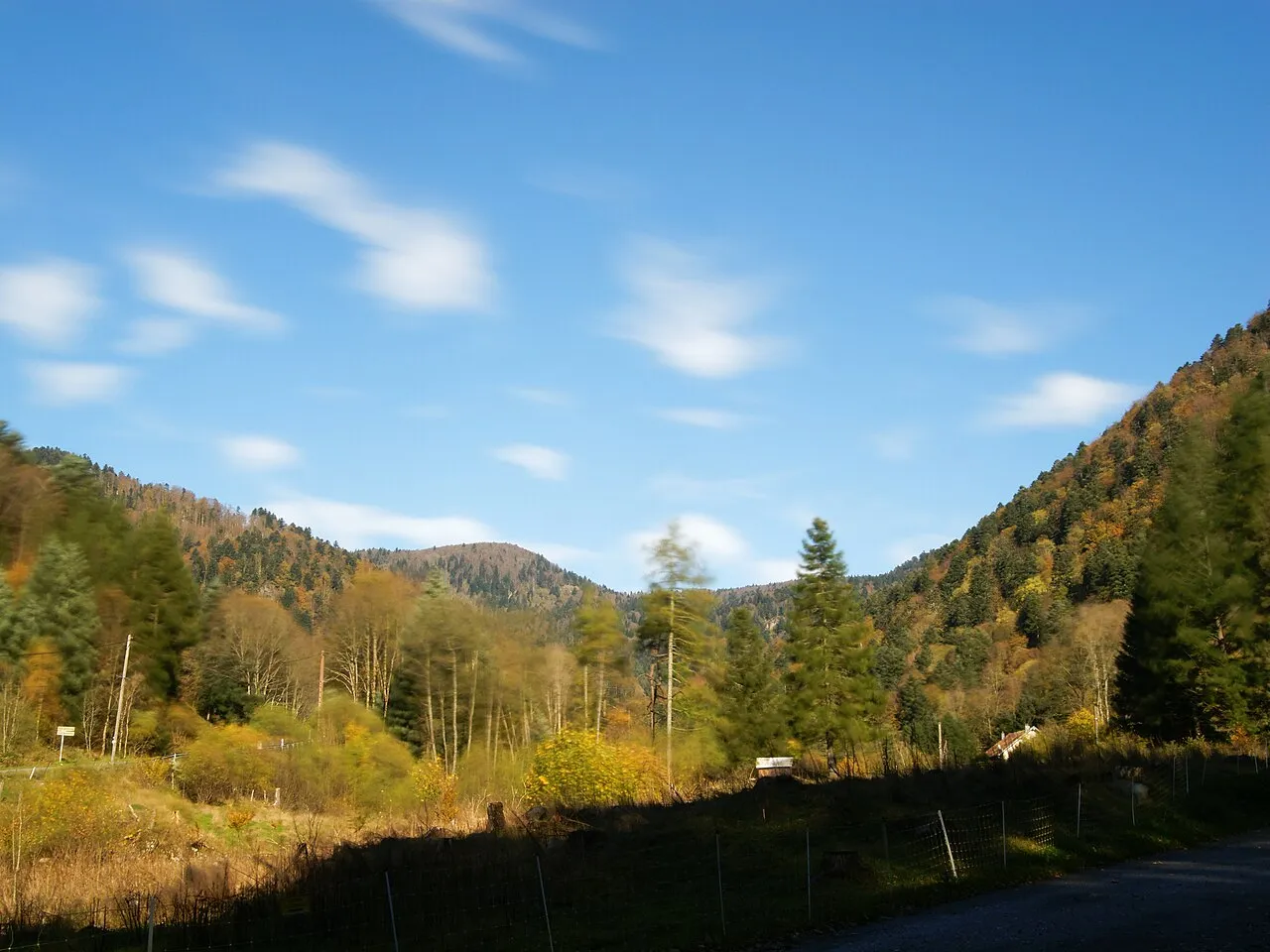 Paysage de LEPUIX, territoire de Belfort