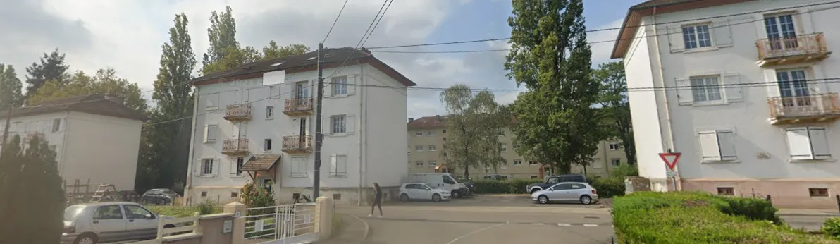 vue extérieure logements rue des grandes carrières à Dole