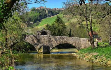 Le vieux pont à Nevy sur Seille